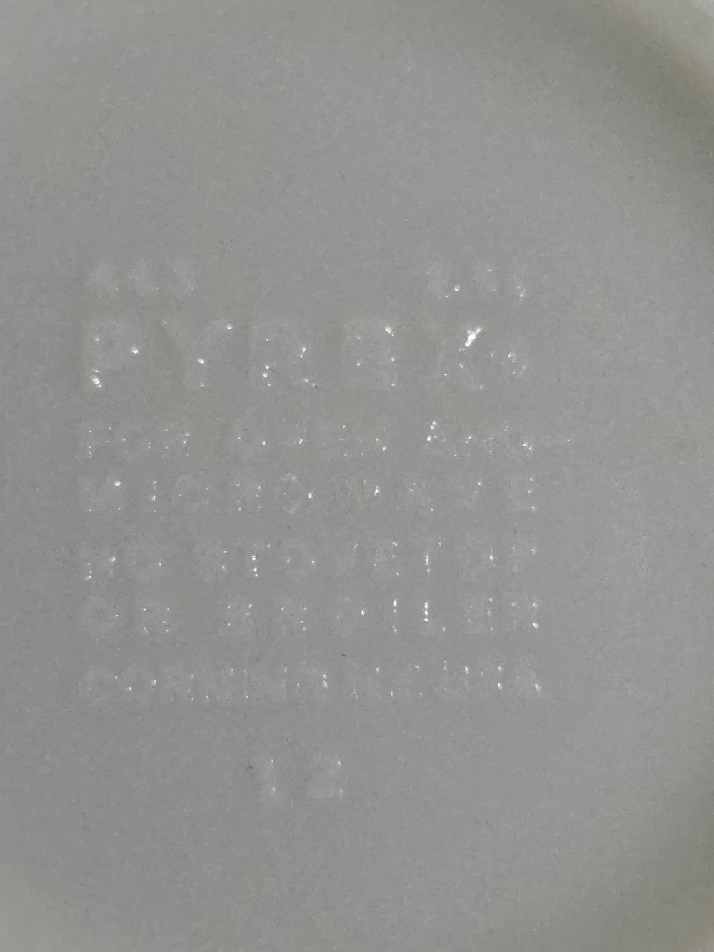 1983 Pyrex Cinderella Colonial Mist Nesting Bowls 2pc 443 & 444